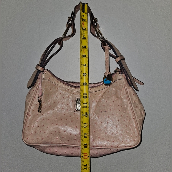 Dooney & Bourke Ostrich Bag (Pink) - Picture 15 of 16